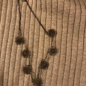 Silver star necklace